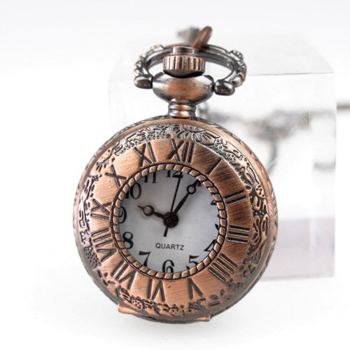 Stainless Steel Waterproof With Small Decoration Pocket Watches