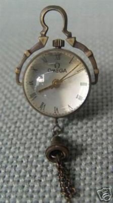 Clock Shape Stainless Steel With Small Decorations Pocket Watches