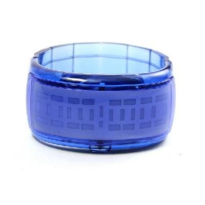 Blue Plastic With Many Buttons Pocket Watches