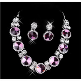 Wedding Alloy Rhinestone & Crystal Jewellery sets