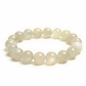 Natural Crystal White Moonstone Bracelet