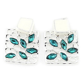 Crystal Female European Nightclub Exaggerated Earring