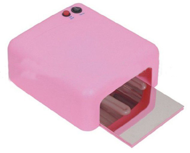 36w Gel Curing UV Lamp with 1 Piece Bulb