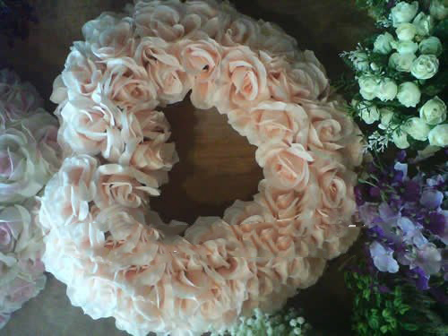 Heart-shaped Rose Wreaths Decorative Flowers Wedding Bouquet