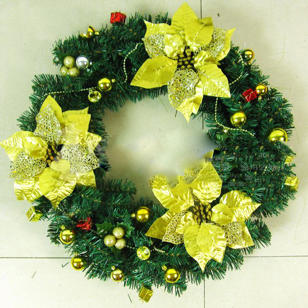 50cm Thick Christmas Wreath for Christmas Decoration