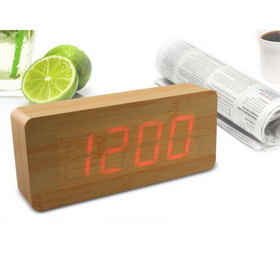 Incredible Unique Design Digital Wooden Table Clock