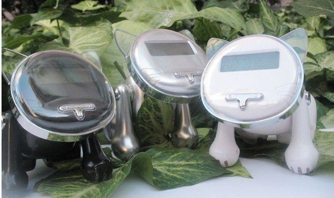 Cat Shape Animal Talking LED Light Digital Clock