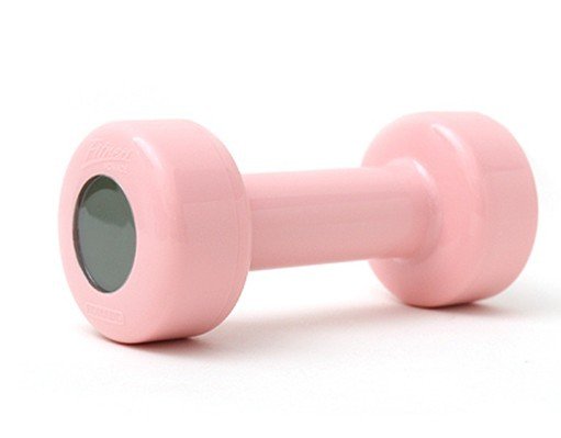 Ideal Gift for Those Who Do Little Exercises Small Five Colours Dumbbell Shaped LCD Display Digital Alarm Clock