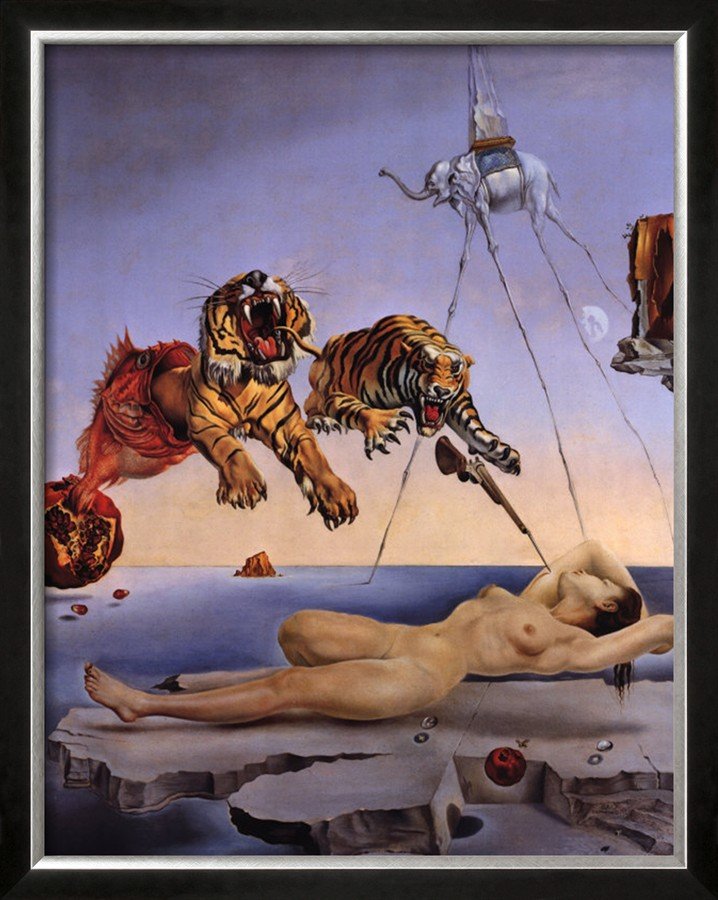 Handmade Canvas Surrealist Salvador Dali Oil Paintings