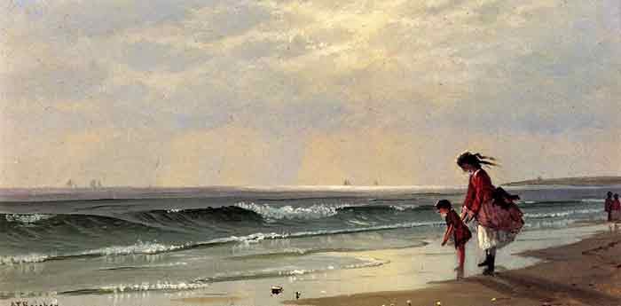 Handpainted No Frame Landscape Sea Oil Paintings