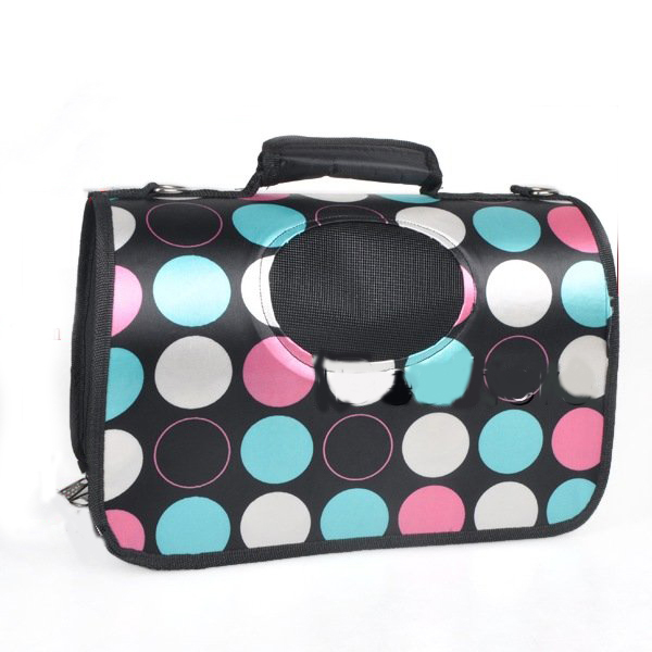 Silky Nylon Fabric Mini Foldable Pet Carrier