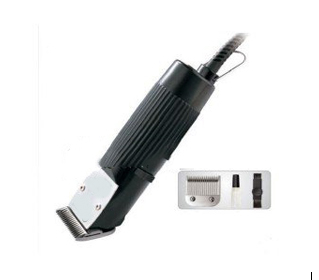 Eco-friendly Easy to Dismantle Blade and Clean Portable Black Plastic Pet Hair Clipper