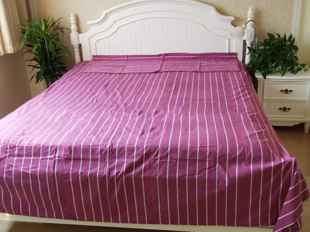 Soft Chinese Traditional Cotton Handmade Pink Bedding Set