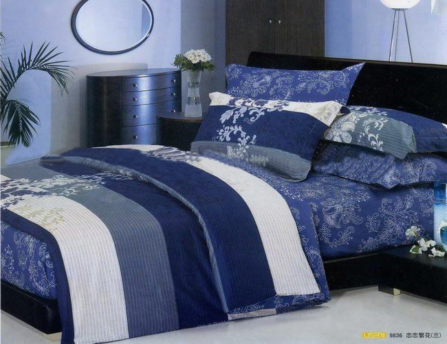 Handfeel Soft Embroidered Cotton Handmade Bedding Set