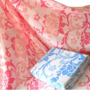 Soft and Comfortable Cotton Yarn Dyed Jacquard Blanket