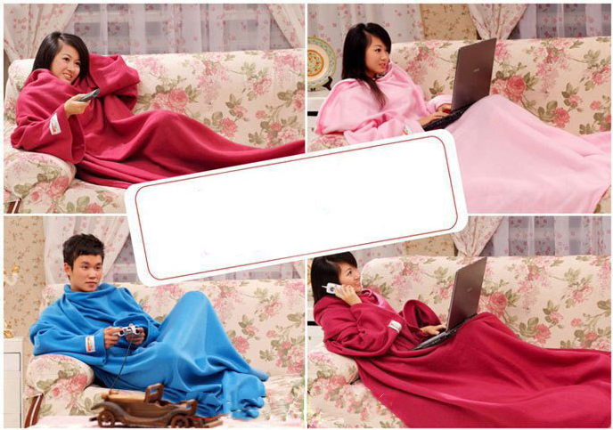 Personalized Wearable Comfortable TV Blanket
