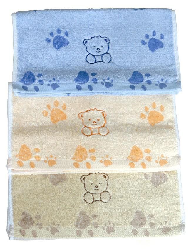 Children Carton Bear Absorbent Soft Quick-Dry Towel