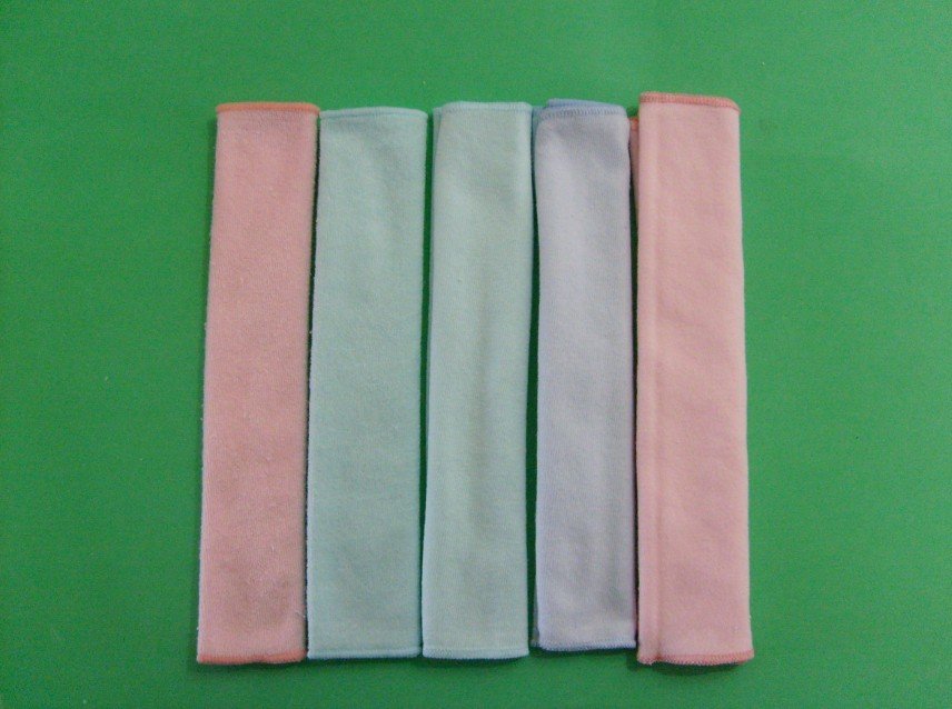 Baby Towel 100% Cotton Super Soft Hand Towel Blue Green Pink Plain