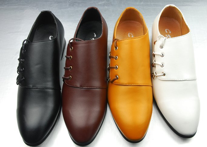 Men's Casual Leisure Leather Cotton Lace-up Four Colours Shoes