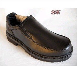 Men's Black Genuine Leather Comfortable Wear-resisting Flats Oxford Shoes
