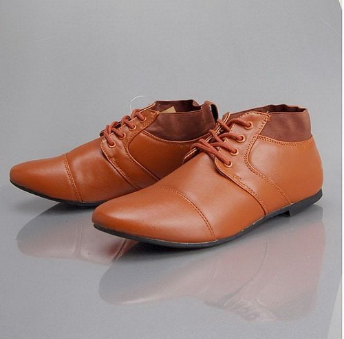 Famous Brand Comfortable Flats Trendy Men's Oxford Shoes