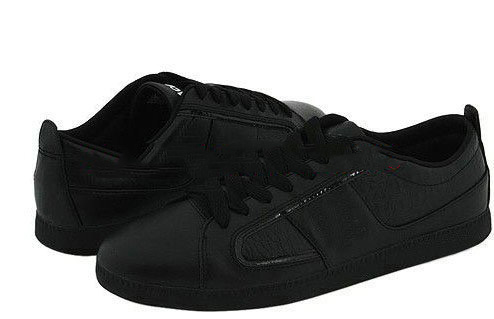 Men's Black Lace-Up Non-slip Comfortable Flats Loafers