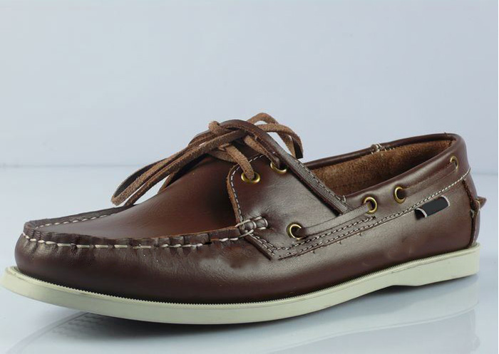 Men's Lace-up Genuine Leather Comfortable Flats Loafers