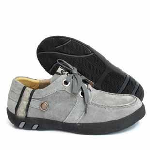 Men's Lace-up Suede Leather Comfortable Flats Loafers