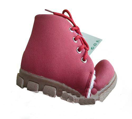 Durable Soft Leather Snow Children Ankle Boots