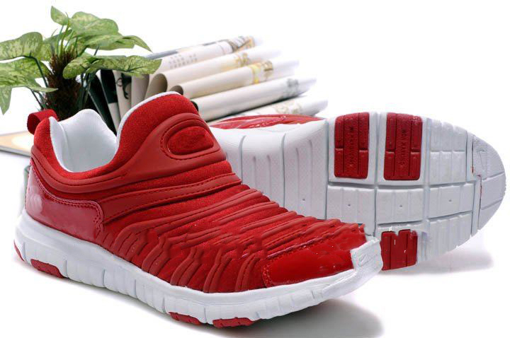 Durable Soft Cowskin Red Baby Sneakers Shoes