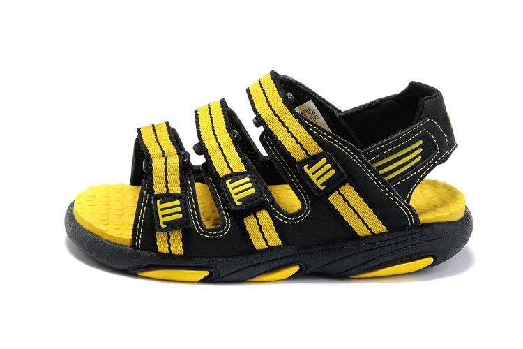 Fashion Baby EVA Yellow Antiskid Elastic Sandals