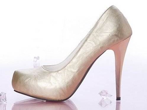 Ladies' Soft Ballet Shoes Soft Leather High Heel Shoes