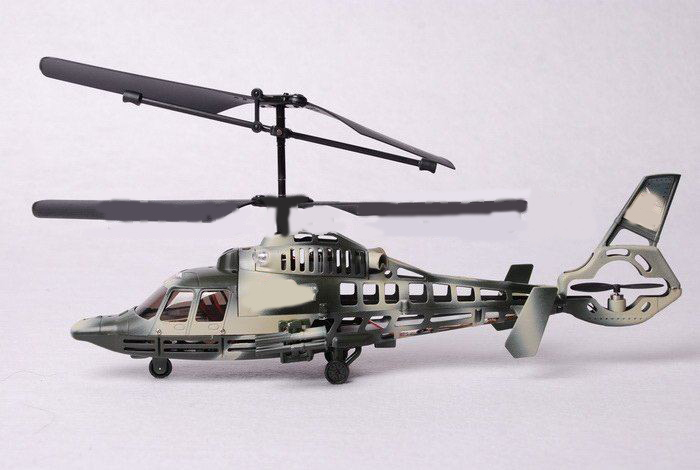 France Dolphin Helicopter HQ820B 3CH RC Flash Light Radio Control Toys