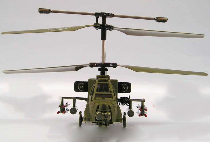 2010 Newest Syma Model S009G 3CH Apache AH  64 Longbow Military RC Helicopter