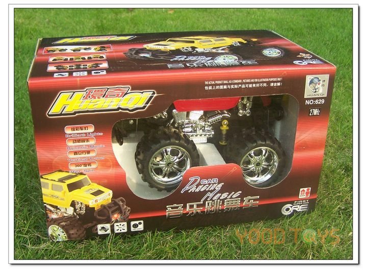 Built-in Three Songs Amazing Dancing Handstand Forward Radio Control Miniature Car