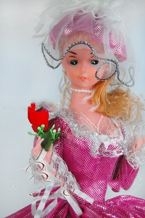 Valentine's Gift Brand New Princess Plastic Music Doll