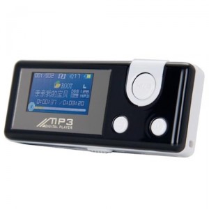 Amanda49 PHS 1262 4GB High Quality Recording FM MP3 Player Black & White & Yellow