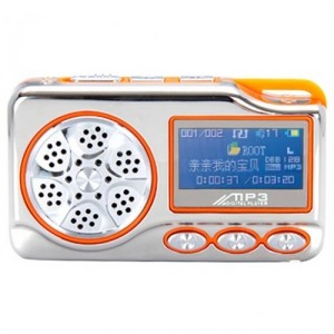 Amanda49 PHS 1205 4GB High Quality Recording Dazzling Backlight FM MP3 Player