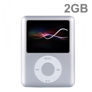 Amanda49 PPGF 2GB 3rd Gen Classic 1.8 Inch Screen FM Radio MP3 MP4 Player with Loudspeaker