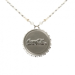 Amanda49 Fashion CocaCola Cap Shaped Pocket Watch with Chain Belt