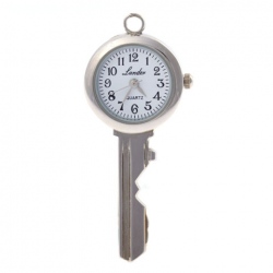 Amanda49 Fashionable and Convenient Key Shaped Watch with Key Chain