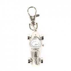 Amanda49 Fashion Sports Car Shaped Pocket Quartz Watch with Chain Belt