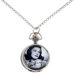 Amanda49 Style M108 Europe Pattern Design Pocket Watch with Mirror