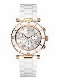 Amanda49 Fashion Waterproof Chronometer Watch with Calendar - White