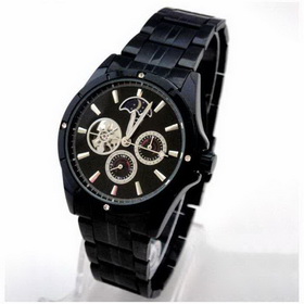 Amanda49 3 Square + 8 Strip Hour Marks Wristwatch