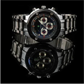 Amanda49 Generous Leisure Time Waterproof Wrist Watch for Man