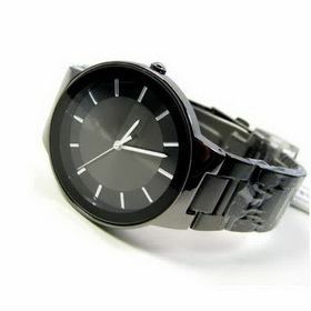Amanda49 Generous Leisure Time Waterproof Wrist Watch for Man (Black)