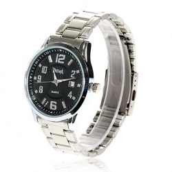 Amanda49 Exquisite Men's Analogue Quartz Black Chasis with Date Wrist Watch 6109
