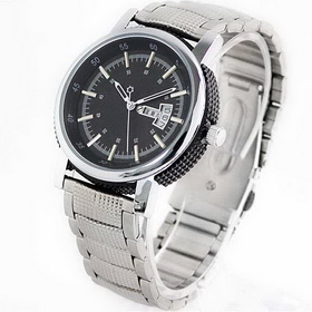 Amanda49 Fashion Leisure Chronometer Watch with Calendar - Black
