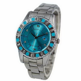 Amanda49 Stylish Rhinestones Hour Marks Watch